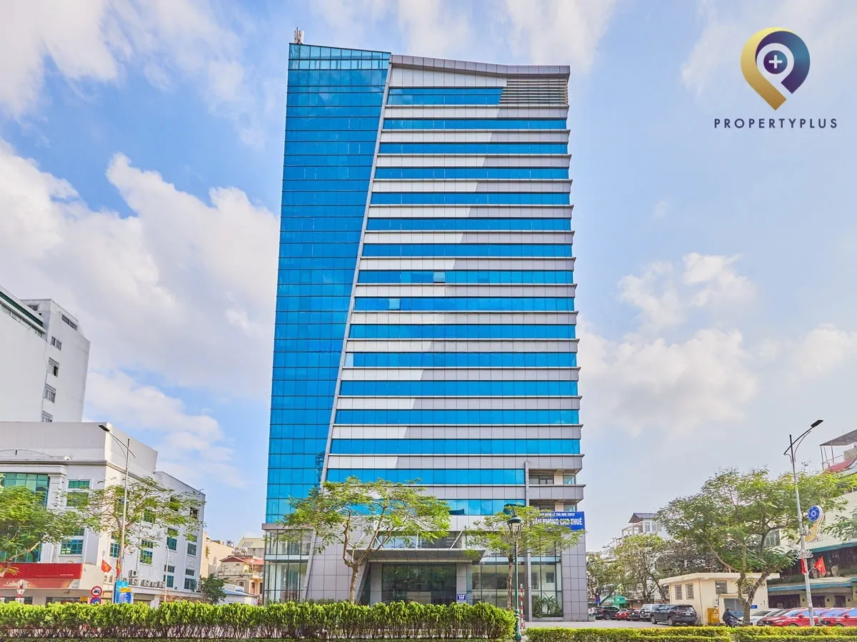 Toàn cảnh tòa nhà Trico-Building tại Long Biên, Hà Nội